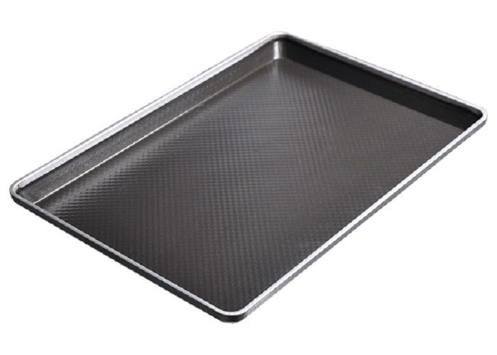 Teflon Kaplama Non Stick Fırın Tepsisi Ekmek Kek için Aluminizasyon