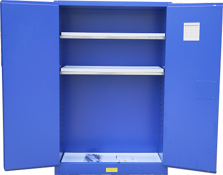 MetalSafety depolama kabine aşındırıcı depolama kabine sülfatı veya nitrik