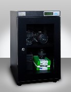 Lens, kamera, ev kullanımı için 50hz / 60hz Dijital Otomatik Kuru Kamera Depolama Dolabı Nem Kanıtı