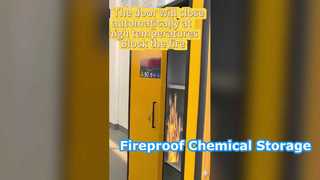 WUXIsuper'ın EN 14470-1 Tip 90 Yangın Güvenliği Dolabı, Tehlikeli Depolama Uyumluluğunu Artırıyor