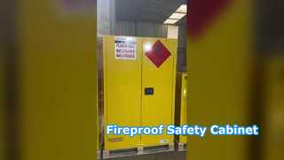 45 Galonluk Yüksek Verimli Yangına Dayanıklı Güvenlik Dolabı