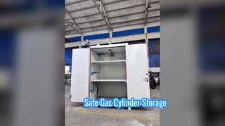 Tek Silindirli Gaz Depolama Dolabı
