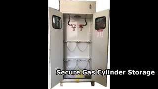 Gaz Tüpü Saklama Dolabı 75 mm 1-4 Silindirli