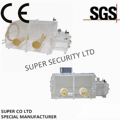 satın al Sızdırmaz Atmosfer Altındaki Testler İçin Asitlik Laboratuar Eldiveni Kutusu / Vakumlu Eldiven Kutusu Çevrimiçi üretim