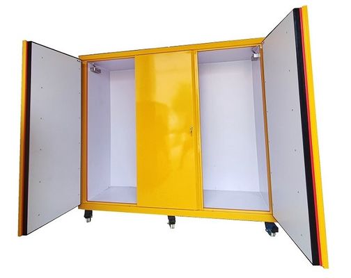 satın al Steel Chemical Storage Cabinet with 3-Point Locking System Fire Proof and Explosion Proof for Secure Chemical Handling Çevrimiçi üretim
