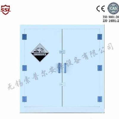 satın al Çift Kapılar 45 Galon PP Plastik Aşındırıcı Dolabı Çevrimiçi üretim