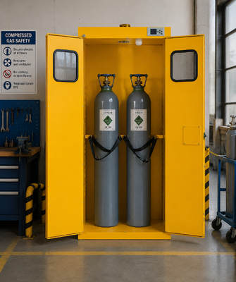 satın almak Gaz Tüpü Saklama Dolabı 75 mm 1-4 Silindirli Çevrimiçi üretim